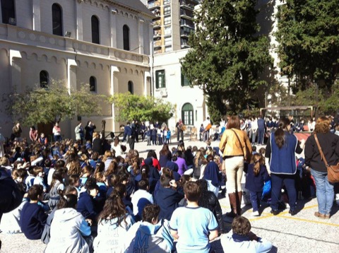 Celebración del día de la Virgen de Luján