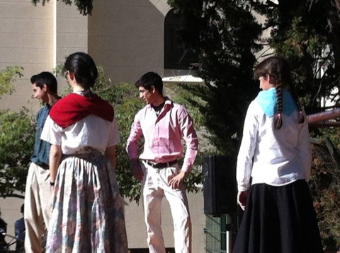 Celebración del día de la Virgen de Luján