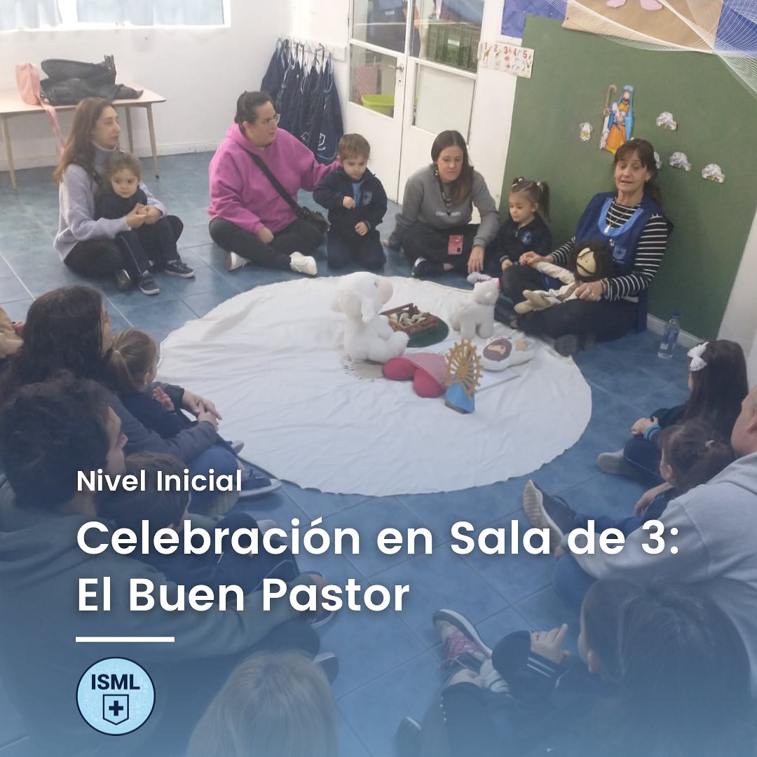 ¡La Sala de 3 en la Celebración del Buen Pastor!